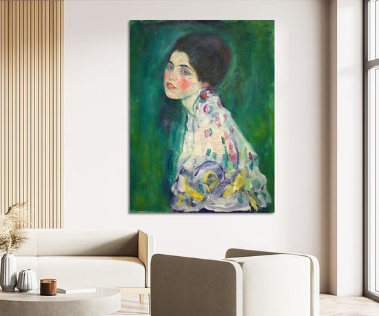 클림트 여인의 초상 명화 인테리어 그림 거실 액자