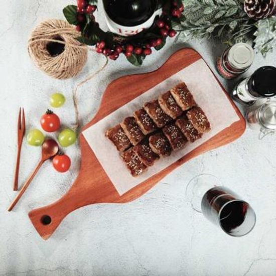 마호가니 통 원목도마 크로바손잡이형 CH1758642