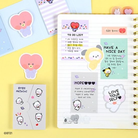 [BT21] 미니니 스티키 메모