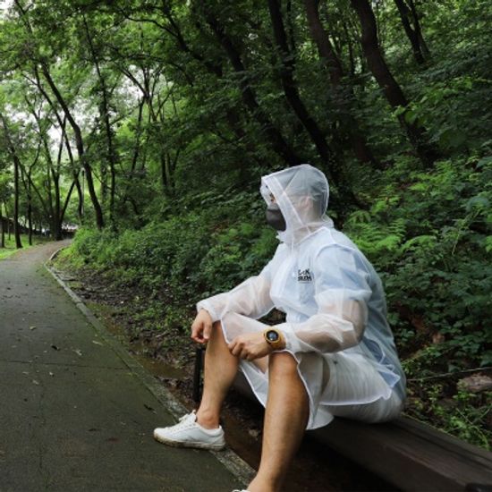 블랙스미스 레인코트 아동 성인 남녀공용 코트형