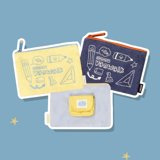 반워크 시그니처 미니멀 파우치