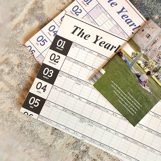 아이씨엘 해빗트래커 포스터 캘린더 2026