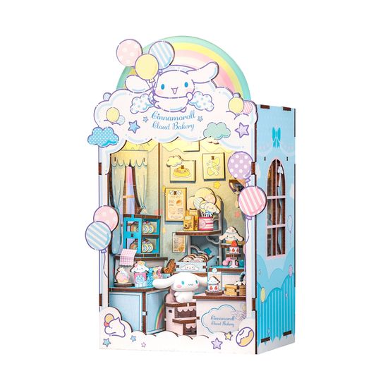 핸즈크라프트 DIY 미니어처 북엔드 시나모롤 베이커리