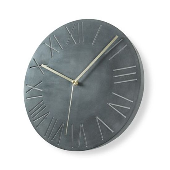 [CONCRETE] ROMAN CLOCK - Dark