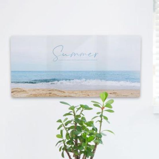 pi231-폼아크릴액자38CmX18Cm_아름다운썸머바다