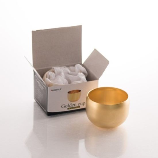 [MORU] 모루 24K 무광 황금 소주잔 1P