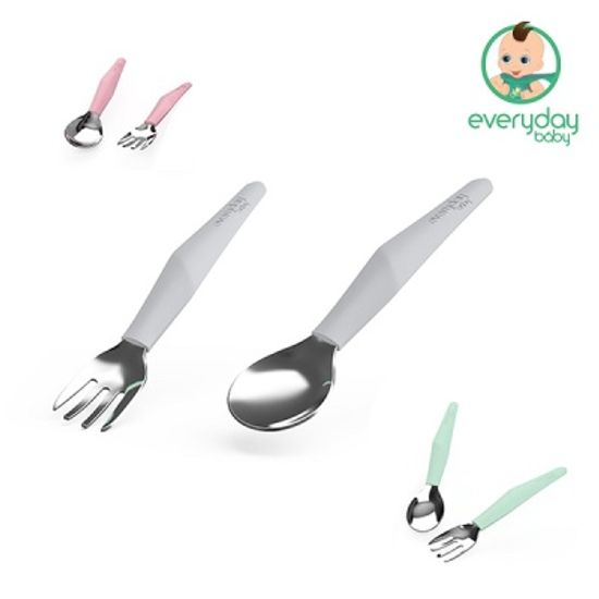 [에브리데이베이비] 실리콘 어린이집 스푼포크