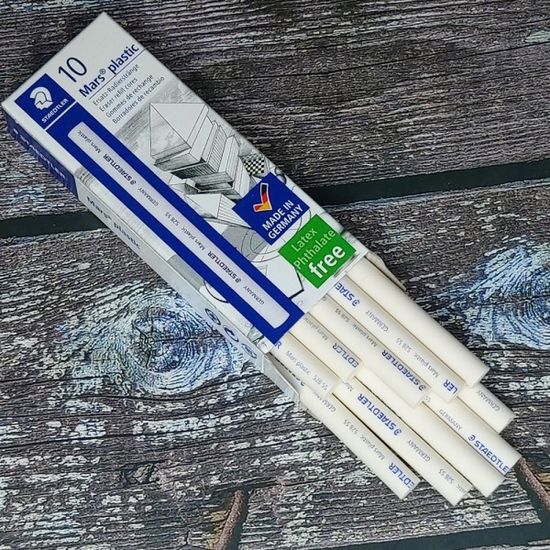 스테들러 홀더/슬라이딩 지우개 528 본체+리필 10개입