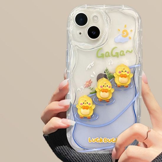 갤럭시 s24 울트라 플러스 귀여운 데코덴 물결 케이스