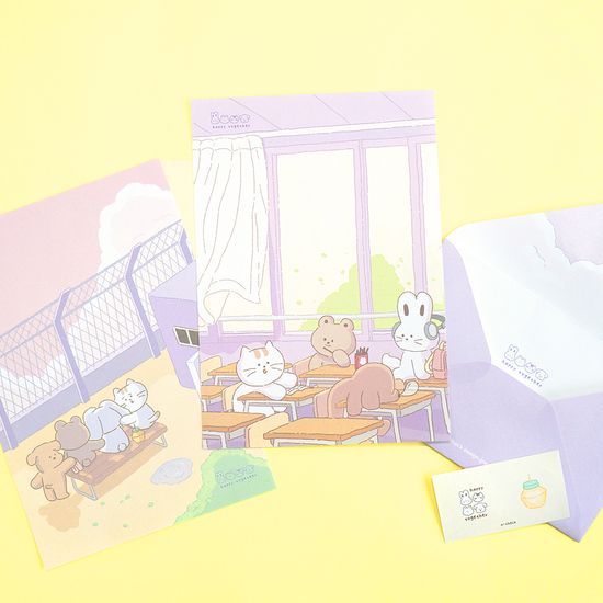 오첵 해피투게더 편지지세트