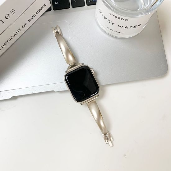 애플워치 메탈 브레이슬릿 슬림 스트랩 시계 줄 줄질