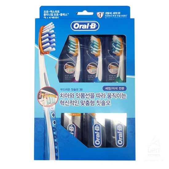 오랄비 프로-엑스퍼트 프로-플렉스 칫솔 4입(WAA6DD1)