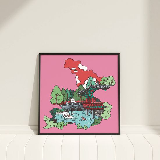 경상감영공원, 진현수 작가 그림