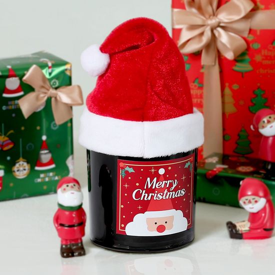 크리스마스 산타모자 캔들