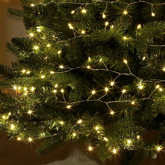 [도토로]은하수 LED 500구 실버선 USB 지네 전구(12.5