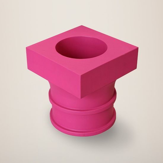 포스트 컬럼 펜슬홀더 - 핑크