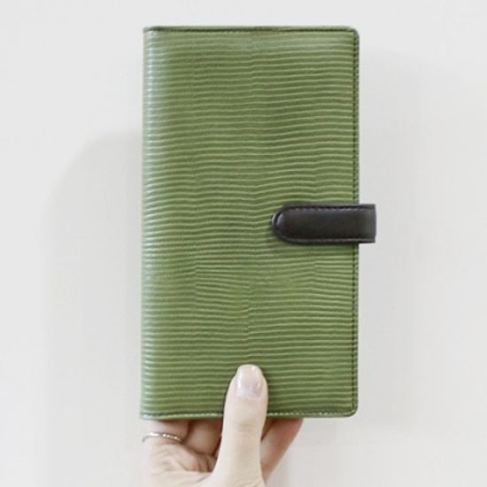 웍스 6공바인더 칸브리오 그린-포켓링 CPB-3035