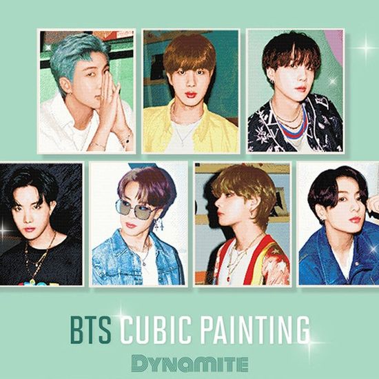 BTS 방탄소년단 DIY 큐빅 보석십자수 40x50 V4 7종