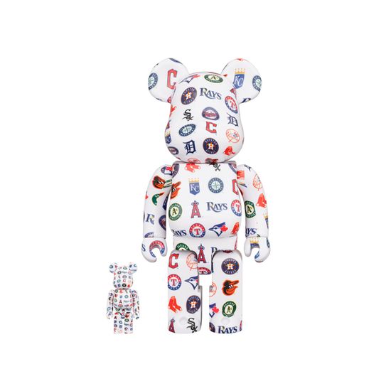 400%+100% BEARBRICK MLB AMERICAN LEAGUE (2212023)