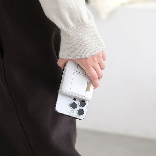 무아스 폴더블 4in1 맥세이프 무선충전기 보조배터리