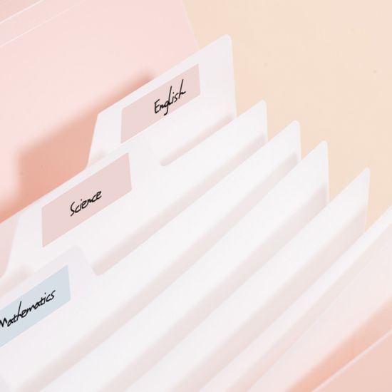 델리 린피니 인덱스 아코디언 도큐먼트 파일 8분류