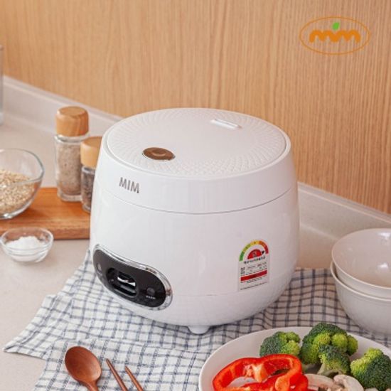 [MIM] 밍 미니 전기밥솥 1.6L 화이트