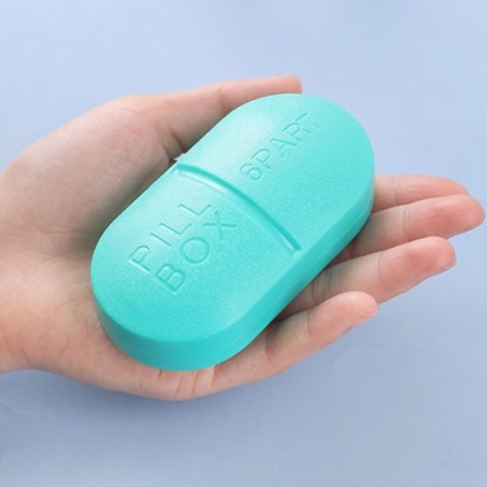 PH 휴대용 약통 알약 보관함 케이스 캡슐 HCZ 6
