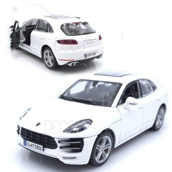 1:24 포르쉐 마칸 화이트 미니카 다이캐스트