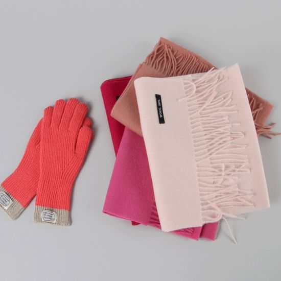 [베네]프리미엄 울100% 솔리드 머플러