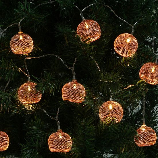 [도토로]10구 USB LED 전등갓 가랜드 전구(2M) (웜색)