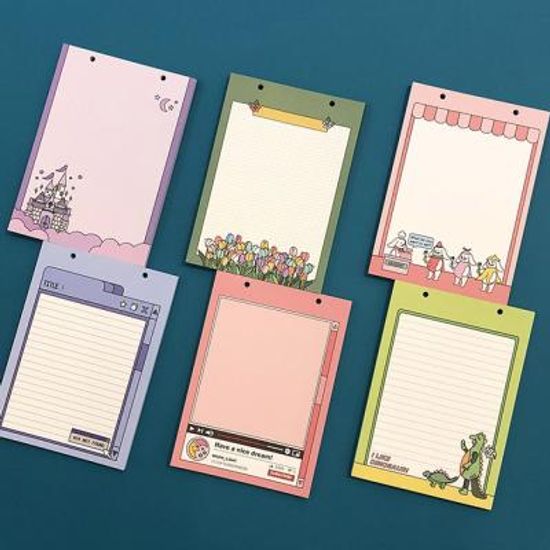 컬러포인트 A5 메모패드