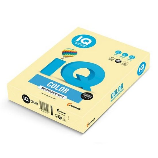 몬디 IQ Color 색상용지 A4 80g 500매 옐로우색 YE23