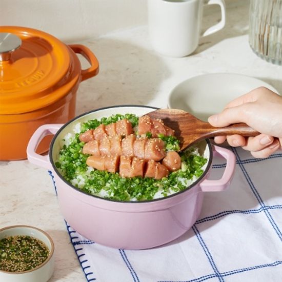 리큅 더치오븐 무쇠냄비 18cm LPI-18 통주물냄비