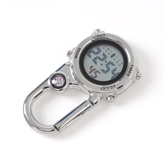 [아일렌]아웃도어 카라비너 스포츠 시계(블랙)