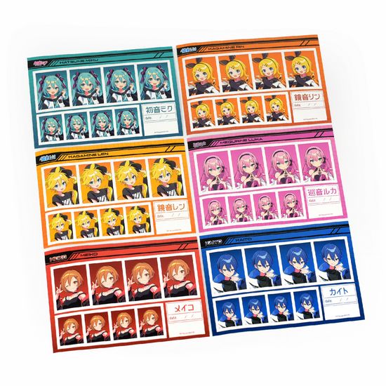 [하츠네 미쿠] WE!FLASH 증명사진 세트 (6매입)