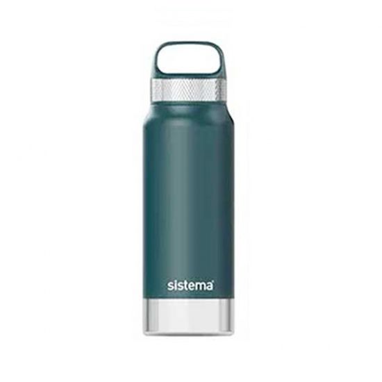 [시스테마]탑핸들 스텐 이중 보냉 물병 650ml (5color