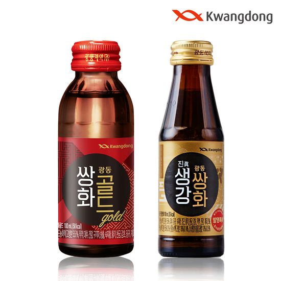 광동 쌍화골드 100ml x 20병+진생강쌍화 100ml x 20병