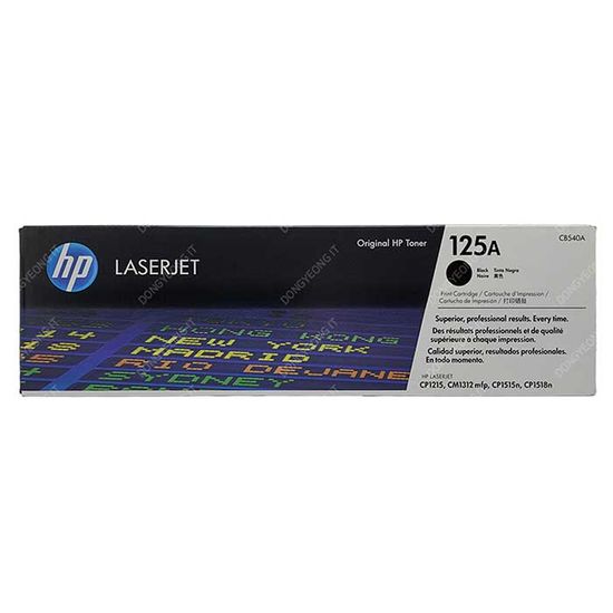 HP 정품 LASERJET CB540A 토너 검정 125A