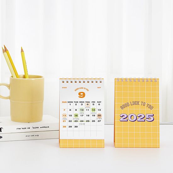 (2025 날짜형) 미니 캘린더 데일리 해빗 2025