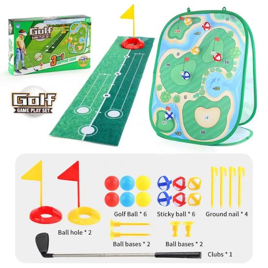 골프놀이 3in1 티샷 퍼팅 어린이 장난감 체육교구