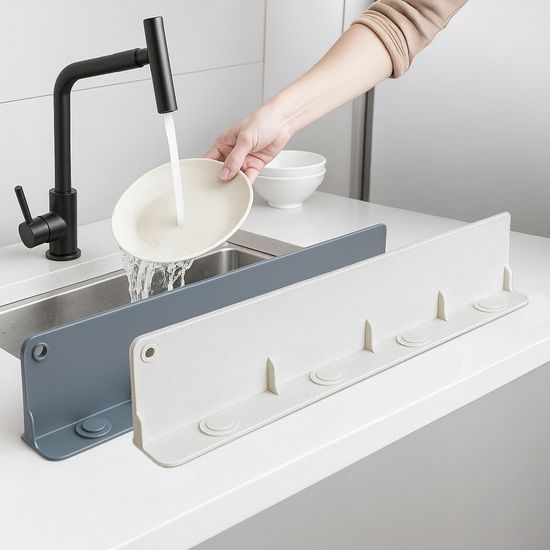 레토 안떨어지는 완벽흡착 싱크대 물막이 LKD-WC01