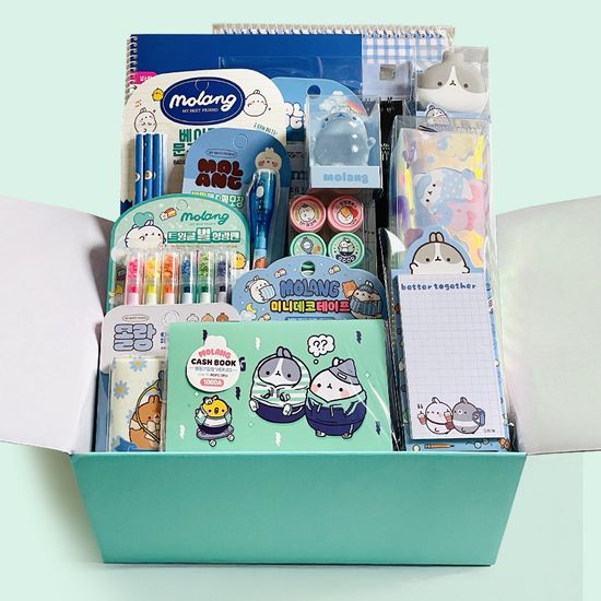 몰랑이 문구 세트 신학기 준비물 입학 졸업 선물 조카