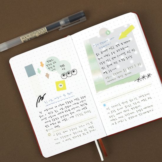 온어데이 불렛저널 미니 도트 노트