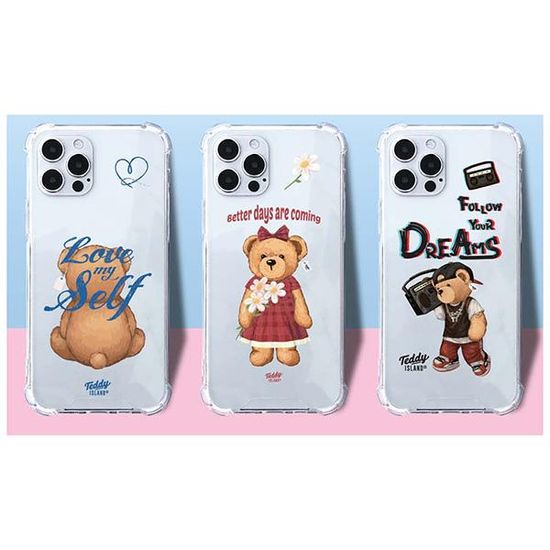 테디아일랜드 투명 케이스 23F/W 갤럭시S23플러스