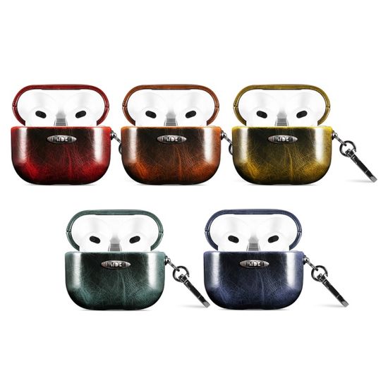 고급 가죽 심플 범퍼 에어팟 1 2 3 세대 프로 케이스