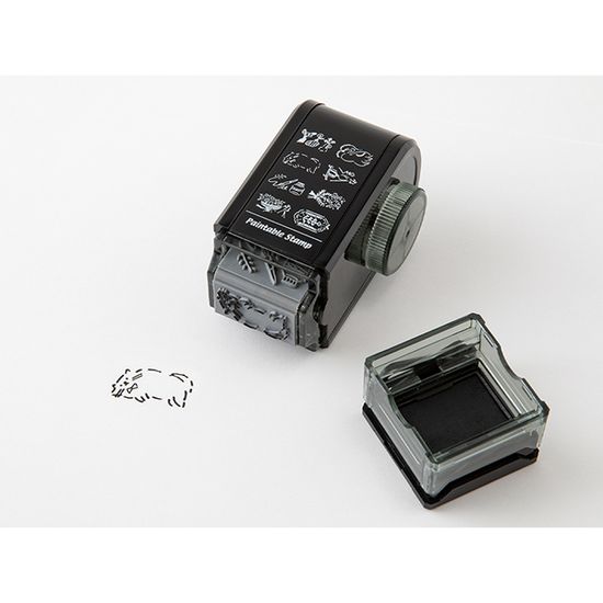 Paintable Rotating Stamp Dial - Antique