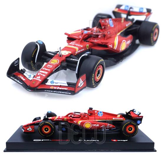 1:43 페라리 F1 SF24 샤를 르클레르 하드케이스 미