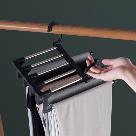 스탠다드 5단 바지 걸이 옷걸이