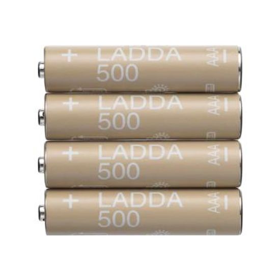 이케아 LADDA 충전지 AAA 500 (4개입)