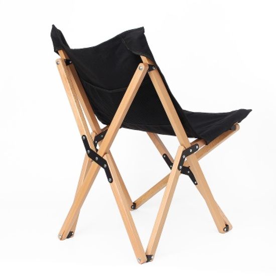 감성우드 접이식 캠핑의자(45x70cm) 낚시 폴딩체어